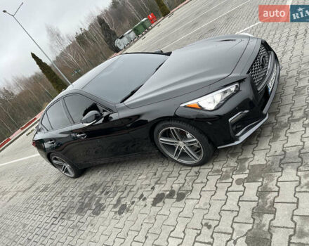 Черный Инфинити Q50, объемом двигателя 3 л и пробегом 113 тыс. км за 17500 $, фото 18 на Automoto.ua