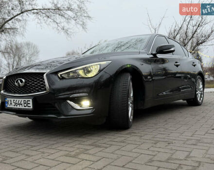 Черный Инфинити Q50, объемом двигателя 1.99 л и пробегом 38 тыс. км за 21500 $, фото 10 на Automoto.ua
