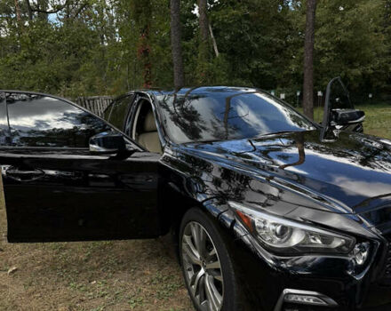 Черный Инфинити Q50, объемом двигателя 3 л и пробегом 92 тыс. км за 19800 $, фото 9 на Automoto.ua