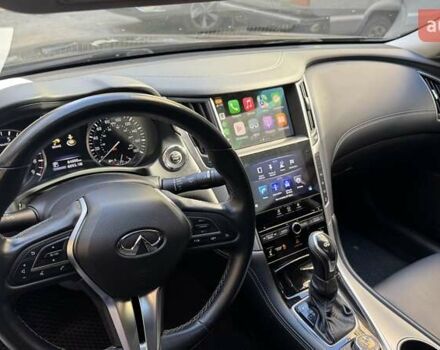Черный Инфинити Q50, объемом двигателя 3 л и пробегом 84 тыс. км за 17200 $, фото 9 на Automoto.ua