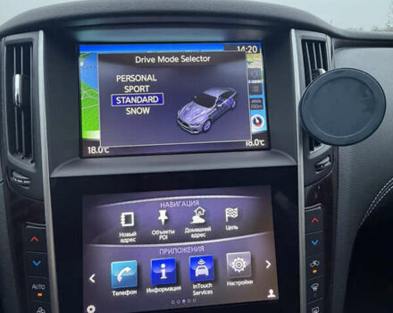 Чорний Інфініті Q50, об'ємом двигуна 1.99 л та пробігом 38 тис. км за 21500 $, фото 66 на Automoto.ua