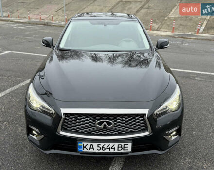 Чорний Інфініті Q50, об'ємом двигуна 1.99 л та пробігом 38 тис. км за 21500 $, фото 1 на Automoto.ua
