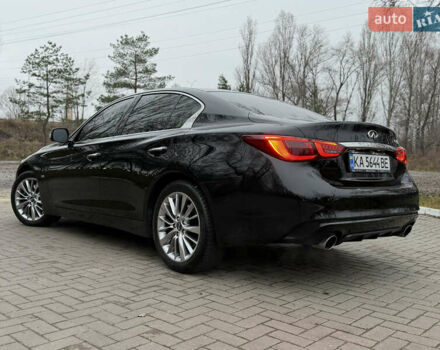 Черный Инфинити Q50, объемом двигателя 1.99 л и пробегом 38 тыс. км за 21500 $, фото 9 на Automoto.ua