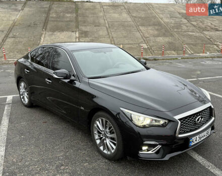 Чорний Інфініті Q50, об'ємом двигуна 1.99 л та пробігом 38 тис. км за 21500 $, фото 2 на Automoto.ua