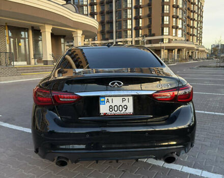 Чорний Інфініті Q50, об'ємом двигуна 3 л та пробігом 82 тис. км за 23000 $, фото 12 на Automoto.ua