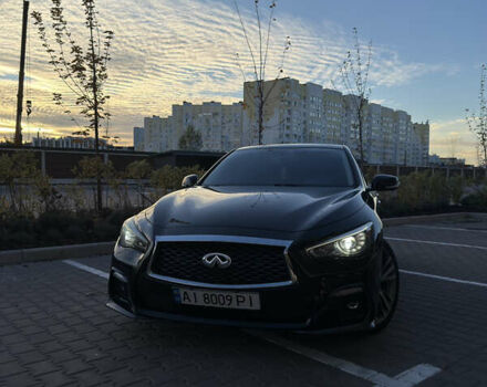 Чорний Інфініті Q50, об'ємом двигуна 3 л та пробігом 82 тис. км за 23000 $, фото 18 на Automoto.ua