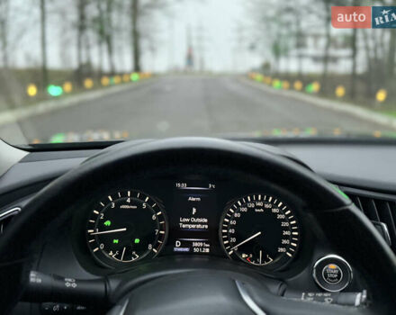 Черный Инфинити Q50, объемом двигателя 1.99 л и пробегом 38 тыс. км за 21500 $, фото 19 на Automoto.ua