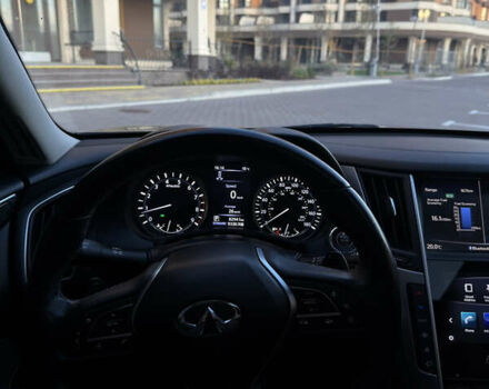 Чорний Інфініті Q50, об'ємом двигуна 3 л та пробігом 82 тис. км за 23000 $, фото 40 на Automoto.ua