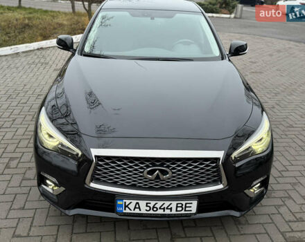 Черный Инфинити Q50, объемом двигателя 1.99 л и пробегом 38 тыс. км за 21500 $, фото 13 на Automoto.ua