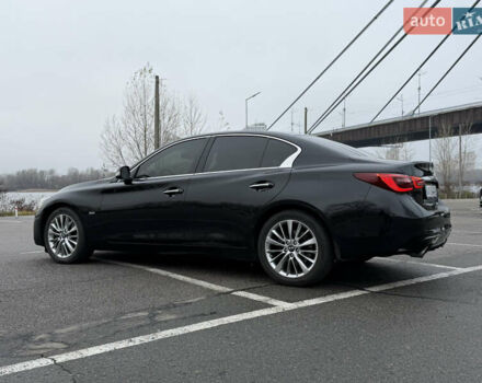 Чорний Інфініті Q50, об'ємом двигуна 1.99 л та пробігом 38 тис. км за 21500 $, фото 6 на Automoto.ua