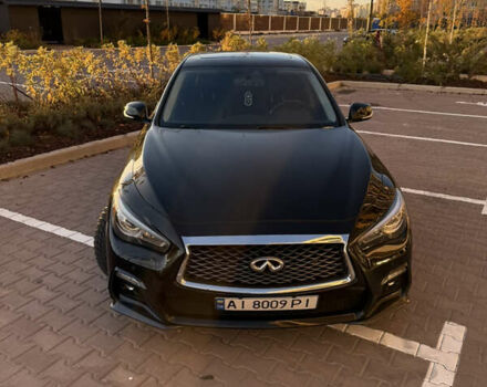Чорний Інфініті Q50, об'ємом двигуна 3 л та пробігом 82 тис. км за 23000 $, фото 5 на Automoto.ua