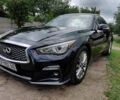 Черный Инфинити Q50, объемом двигателя 3 л и пробегом 64 тыс. км за 17500 $, фото 1 на Automoto.ua