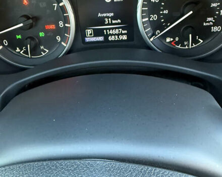 Черный Инфинити Q50, объемом двигателя 3 л и пробегом 114 тыс. км за 23700 $, фото 22 на Automoto.ua