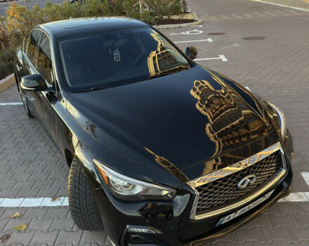 Чорний Інфініті Q50, об'ємом двигуна 3 л та пробігом 82 тис. км за 23000 $, фото 8 на Automoto.ua