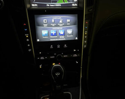 Черный Инфинити Q50, объемом двигателя 1.99 л и пробегом 38 тыс. км за 21500 $, фото 21 на Automoto.ua