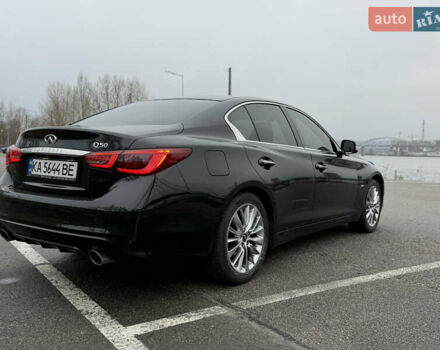 Чорний Інфініті Q50, об'ємом двигуна 1.99 л та пробігом 38 тис. км за 21500 $, фото 4 на Automoto.ua