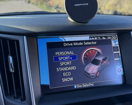 Черный Инфинити Q50, объемом двигателя 3 л и пробегом 114 тыс. км за 23700 $, фото 13 на Automoto.ua