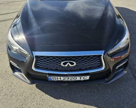 Черный Инфинити Q50, объемом двигателя 3 л и пробегом 80 тыс. км за 20000 $, фото 14 на Automoto.ua