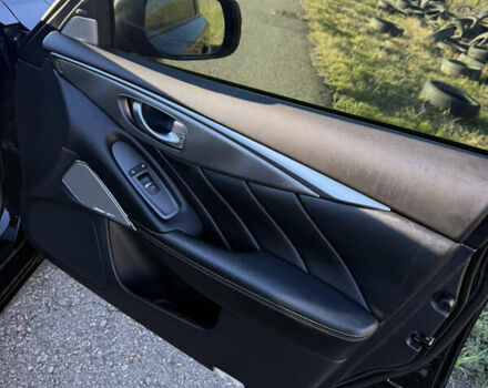 Черный Инфинити Q50, объемом двигателя 3 л и пробегом 114 тыс. км за 23700 $, фото 8 на Automoto.ua