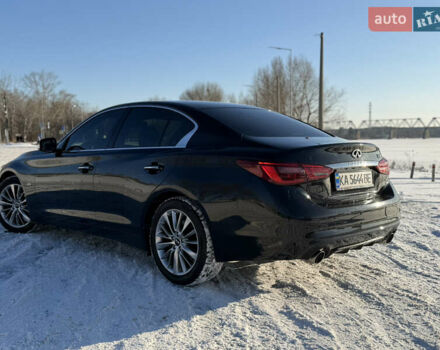 Чорний Інфініті Q50, об'ємом двигуна 1.99 л та пробігом 38 тис. км за 20950 $, фото 6 на Automoto.ua