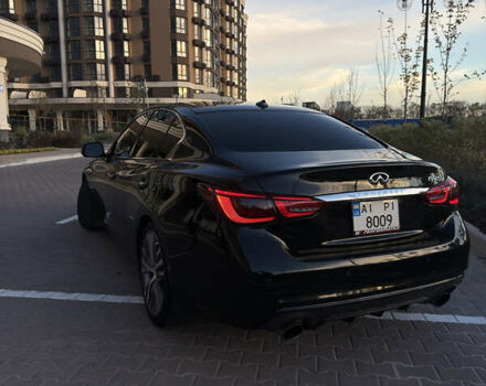 Чорний Інфініті Q50, об'ємом двигуна 3 л та пробігом 82 тис. км за 23000 $, фото 15 на Automoto.ua