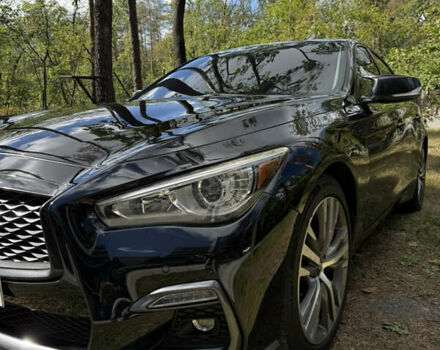 Черный Инфинити Q50, объемом двигателя 3 л и пробегом 92 тыс. км за 19800 $, фото 13 на Automoto.ua