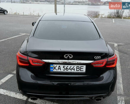 Чорний Інфініті Q50, об'ємом двигуна 1.99 л та пробігом 38 тис. км за 21500 $, фото 10 на Automoto.ua