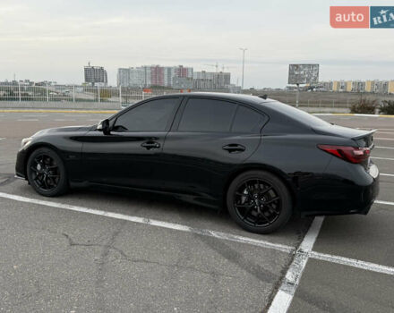 Чорний Інфініті Q50, об'ємом двигуна 3 л та пробігом 115 тис. км за 22000 $, фото 5 на Automoto.ua