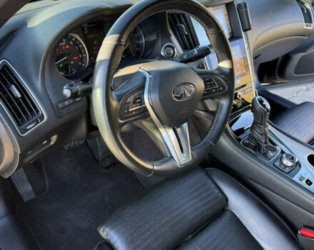 Черный Инфинити Q50, объемом двигателя 3 л и пробегом 114 тыс. км за 23700 $, фото 9 на Automoto.ua