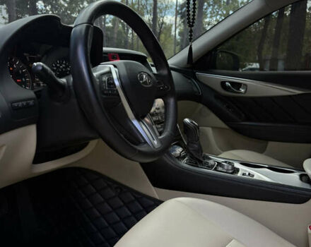 Черный Инфинити Q50, объемом двигателя 3 л и пробегом 92 тыс. км за 19800 $, фото 23 на Automoto.ua