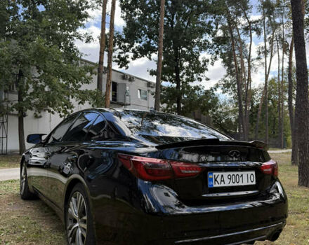 Черный Инфинити Q50, объемом двигателя 3 л и пробегом 92 тыс. км за 19800 $, фото 7 на Automoto.ua