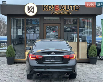 Чорний Інфініті Q50, об'ємом двигуна 3 л та пробігом 105 тис. км за 19700 $, фото 8 на Automoto.ua