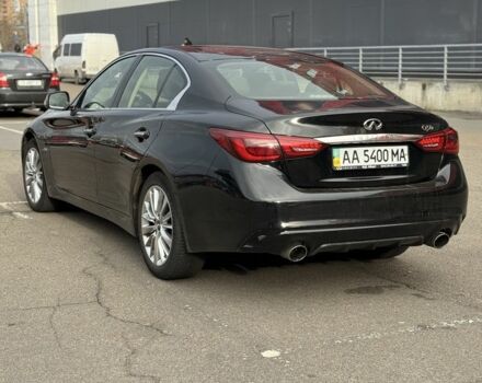 Черный Инфинити Q50, объемом двигателя 2 л и пробегом 66 тыс. км за 20000 $, фото 7 на Automoto.ua