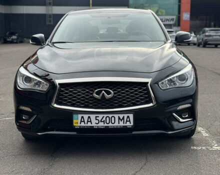 Черный Инфинити Q50, объемом двигателя 1.99 л и пробегом 66 тыс. км за 20000 $, фото 1 на Automoto.ua