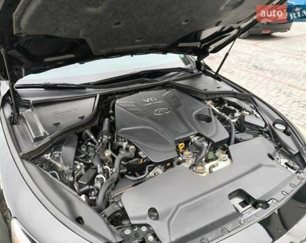 Черный Инфинити Q50, объемом двигателя 3 л и пробегом 48 тыс. км за 22999 $, фото 23 на Automoto.ua