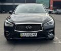 Черный Инфинити Q50, объемом двигателя 2 л и пробегом 66 тыс. км за 20000 $, фото 1 на Automoto.ua