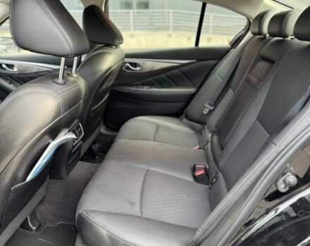 Черный Инфинити Q50, объемом двигателя 2 л и пробегом 66 тыс. км за 20000 $, фото 9 на Automoto.ua