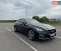 Черный Инфинити Q50, объемом двигателя 3 л и пробегом 101 тыс. км за 21500 $, фото 1 на Automoto.ua