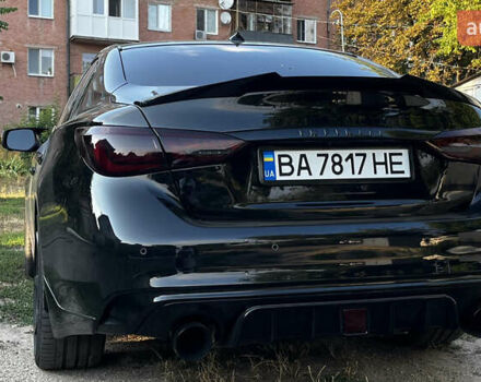 Черный Инфинити Q50, объемом двигателя 3 л и пробегом 55 тыс. км за 26750 $, фото 19 на Automoto.ua