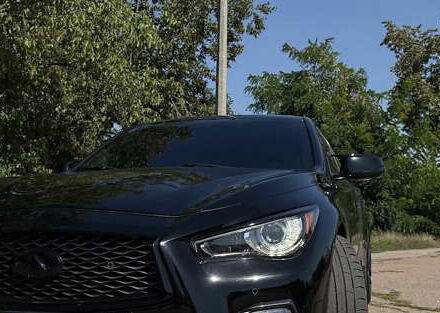 Черный Инфинити Q50, объемом двигателя 3 л и пробегом 55 тыс. км за 26750 $, фото 38 на Automoto.ua