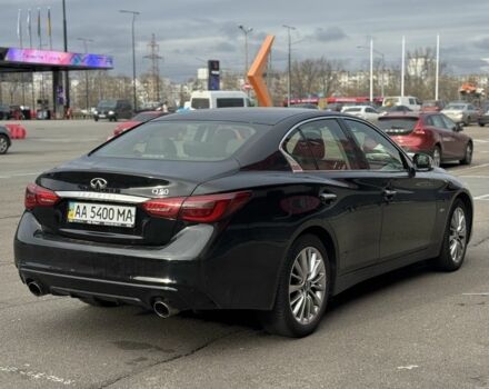 Черный Инфинити Q50, объемом двигателя 2 л и пробегом 66 тыс. км за 20000 $, фото 5 на Automoto.ua