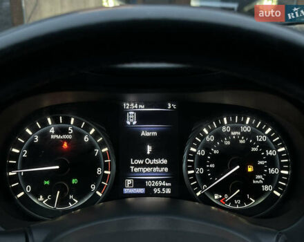 Чорний Інфініті Q50, об'ємом двигуна 3 л та пробігом 105 тис. км за 19700 $, фото 16 на Automoto.ua