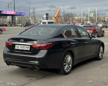 Черный Инфинити Q50, объемом двигателя 1.99 л и пробегом 66 тыс. км за 20000 $, фото 6 на Automoto.ua