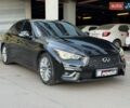 Черный Инфинити Q50, объемом двигателя 3 л и пробегом 47 тыс. км за 20999 $, фото 1 на Automoto.ua
