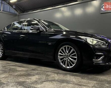 Черный Инфинити Q50, объемом двигателя 1.99 л и пробегом 69 тыс. км за 25500 $, фото 3 на Automoto.ua