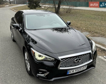 Чорний Інфініті Q50, об'ємом двигуна 3 л та пробігом 71 тис. км за 17800 $, фото 49 на Automoto.ua