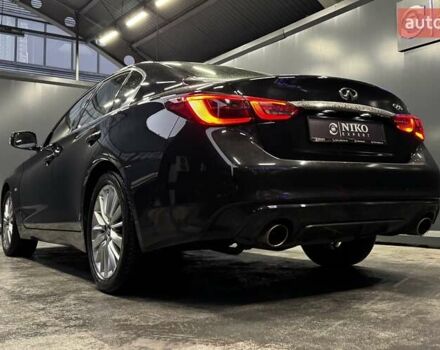 Черный Инфинити Q50, объемом двигателя 1.99 л и пробегом 69 тыс. км за 25500 $, фото 18 на Automoto.ua
