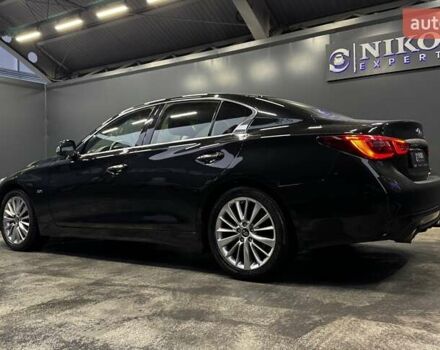 Черный Инфинити Q50, объемом двигателя 1.99 л и пробегом 69 тыс. км за 25500 $, фото 2 на Automoto.ua