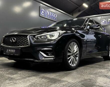 Черный Инфинити Q50, объемом двигателя 1.99 л и пробегом 69 тыс. км за 25500 $, фото 1 на Automoto.ua