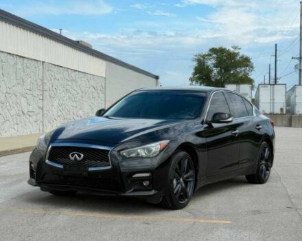 Черный Инфинити Q50, объемом двигателя 3 л и пробегом 71 тыс. км за 5400 $, фото 2 на Automoto.ua